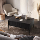 Trend TR-09 Coffee Table 100cm in Black Matt