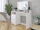 Diva 49 Dressing Table in White