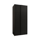 Trosa I Sliding Door Wardrobe 100cm in Black