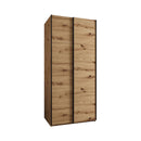 Trosa I Sliding Door Wardrobe 100cm in Oak Artisan