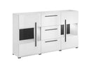 Tulsa 28 Display Sideboard Cabinet in White Gloss