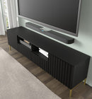 Wave TV Cabinet 200cm in Black