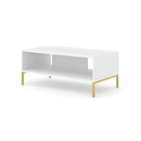 Wave Coffee Table 90cm in White