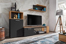 Maze I TV Entertainment Unit in Black