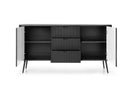 Zova Sideboard Cabinet 168cm in Black