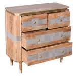 Wilton Acacia Wood 4 Drawers Chest