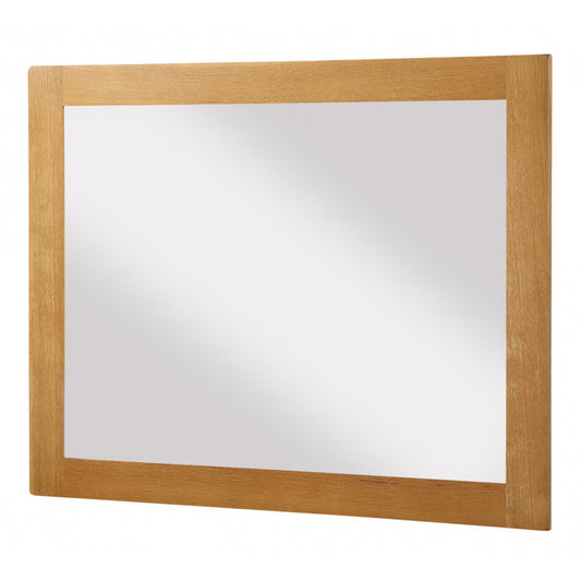 Acorn Solid Oak Large Dressing Table Mirror - 1100W x 20D x 850H