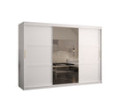 Ramiro II Sliding Door Wardrobe 250cm in White