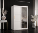 Ramiro II Sliding Door Wardrobe 120cm in White