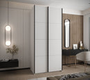 Trosa I Sliding Door Wardrobe 100cm in White