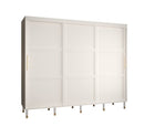 Tromso I Sliding Door Wardrobe 250cm in White