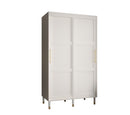 Tromso I Sliding Door Wardrobe 120cm in White