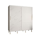 Tromso Sliding Door Wardrobe 200cm in White