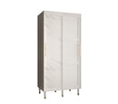 Tromso Sliding Door Wardrobe 100cm in White