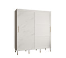 Tromso Sliding Door Wardrobe 180cm in White