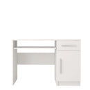 Omega OM-08 Computer Desk 110cm in White Matt