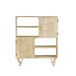 Light Gold Display Cabinet