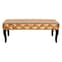 Brice Rectangular Mirrored Glass Coffee Table In Copper