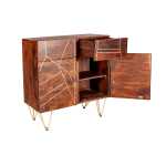 Dark Gold 2 Door Medium Sideboard