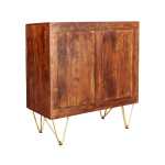 Dark Gold 2 Door Medium Sideboard