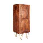 Dark Gold Tall Chest of Drawers