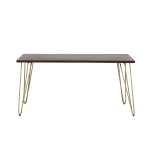 Dark Gold Dining Table