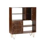 Dark Gold Display Cabinet