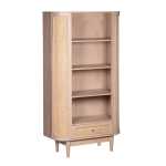 Valencia Cane & Mango Wood Bookcase