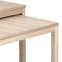 Cardiff Wooden Nest Of 2 Coffee Tables In White Oak