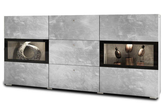 Baros 26 - Sideboard Cabinet in Concrete Grey