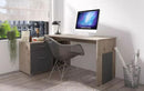 Como 60 Corner Desk 110cm in Oak Wellington