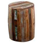 Coastal Drum Stool