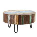 Coastal Drum Coffee Table