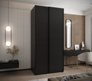 Trosa I Sliding Door Wardrobe 100cm in Black