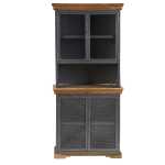 Metropolis Industrial Sideboard Hutch