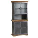 Metropolis Industrial Sideboard Hutch