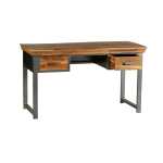 Metropolis Industrial 2 Drawer Writing Desk