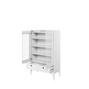 Femii FE-08 Display Cabinet 92cm in White