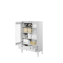 Femii FE-08 Display Cabinet 92cm in White