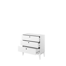 Femii FE-09 Chest of Drawers 92cm in White