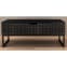 Fusion Mango Wood Up-Lift Coffee Table In Black