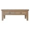 Hants Wooden 2 Drawers Coffee Table In Smoked Oak