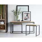 Cosmo Industrial John Long Coffee Table Set