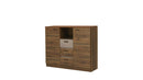 Effect Chest of Drawers in Columbian Walnut