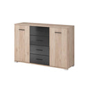 Bari Sideboard Cabinet in Oak San Remo