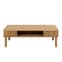 Lampe Wooden Coffee Table With Sliding Doors In Oak