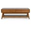 Layton Wooden Coffee Table With 2 Drawers In Cherry