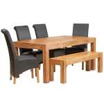 Toko Light Mango Large Dining Table 6ft (180cm)