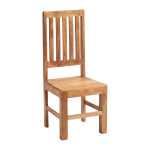 Toko Light Mango 4 FT Dining Set with Wooden Chairs