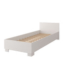 Omega OM-36 Single Bed in White Matt